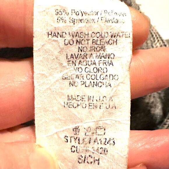 12 PM by Mon AmiGray Cowl Neck Long Line Tunic Sweater Women's S Small - Picture 8 of 8